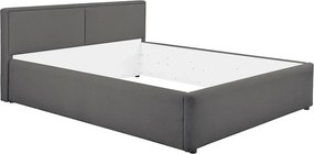 Cadru pat NEDIN 160x200, stofa clasica gri inchis - Maya 21
