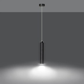 Pendul Luna 1 Black 956/1 Emibig Lighting, Modern, Gu10, Polonia