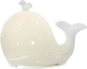 ONLI - Lampă de masă PORCELLANA 1xE14/6W/230V 16,2 cm balenă