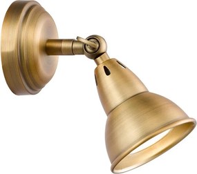 Där Lighting NAT0742 - Aplică de perete tip spot NATHANIEL 1xGU10/11W/230V alamă