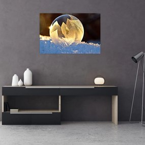 Tablou cu bulină înghețată (90x60 cm)