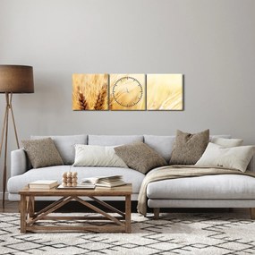 Tablou- detaliu cu (cu ceas) (90x30 cm)