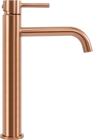 Robinet pentru lavoar Rea Lungo Brush Copper high