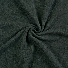 Cearșaf plușat 200x220 cm - negru
