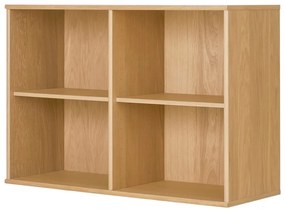 Bibliotecă în culoare naturală cu aspect de lemn de stejar suspendată 89x61 cm Mistral – Hammel Furniture