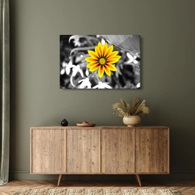 Tablou cu floare galbenă (90x60 cm)