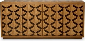 Comoda design LUX furnir de stejar Rubicon