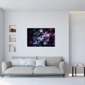 Tablou - Mandala Lotus în spațiu (90x60 cm)