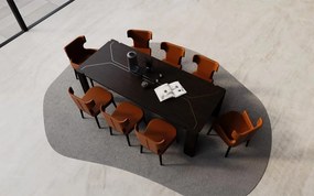 Masă lemn masiv de dining Nova Personalizabilă - 300 cm