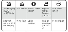 Perdea albă 135x45 cm Lavender – Sehlbach