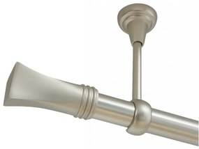 Galerie fara inele tavan MALAGA /25 - CROM MAT (Alege marime: 280 cm)