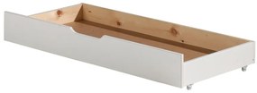Sertar Pat Jumper 90x200 cm, pentru Copii, Alb – Vipack