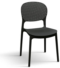 SCAUN PERLA -POLIPROPILENA-HORECA - BEJ TAUPE