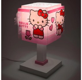 Dalber 73261 - Lampă de noptieră LED HELLO KITTY pentru copii 1xG4/4W/230V, roz
