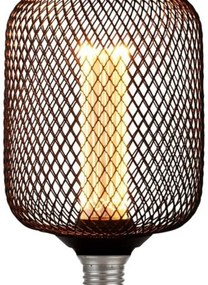 Searchlight 26002BK - Bec LED decorativ Wire Mesh E27/4,5W/230V 2700K