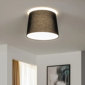 Abajur universal KERIA, diametru 30 cm, negru