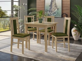Masă cu 4 scaune AL27 Arnold (Sonoma + olive). 1070525
