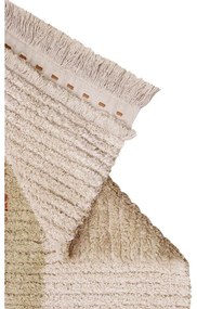 Covor tip traversă bej din bumbac 80x230 cm Duetto Sage – Lorena Canals