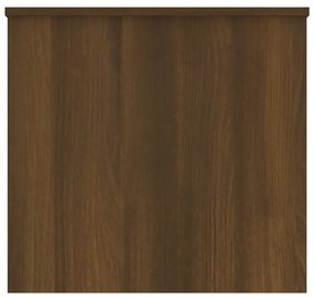Masuta de cafea, stejar maro, 102x55,5x52,5 cm, lemn prelucrat 1, Stejar brun