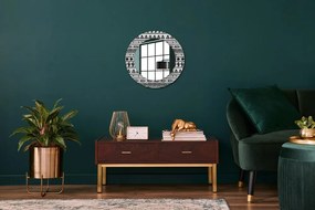 Decoratiuni perete cu oglinda Boho minimalist