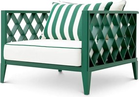 Fotoliu pentru interior si exterior Ocean Club, verde, 119629 HZ