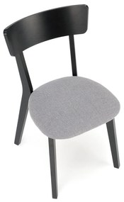 Scaun sufragerie Tentempies (negru + gri) . 1116982