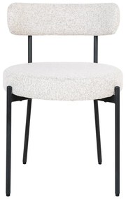 Scaun de dining alb Badalona – House Nordic