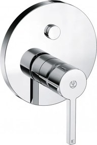 Baterie cada - dus incastrata Kludi Nova Fonte Puristic crom Push