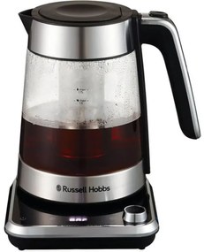 Cana electricа Russell Hobbs Attentiv 26200-70, 3000W, 1,7 l, Infuzor, Control temperatura, Timer, Inox/Negru