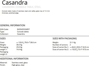 Consola eleganta design luxuriant Casandra