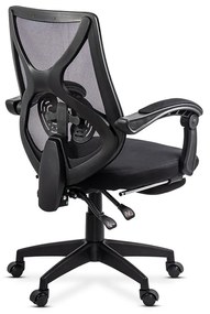 RESIGILAT - Scaun birou ergonomic din mesh OFF 636 negru