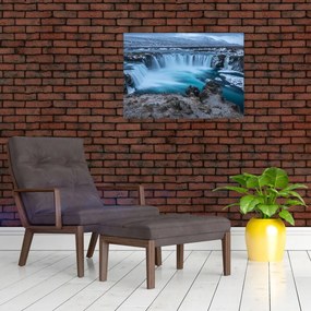 Tablou - Priveliște la cascade (70x50 cm)