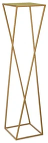 Suport pentru flori 100x24 cm, culoare aurie
