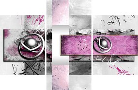 Tablou abstracție (90x60 cm)