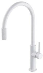 Baterie bucatarie pentru conectare sistem filtrare alb mat Omnires Switch