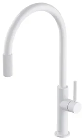 Baterie bucatarie pentru conectare sistem filtrare alb mat Omnires Switch