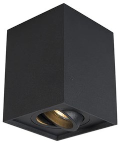 Spotlight negru reglabil - Quadro 1 up