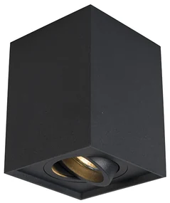 Spotlight negru reglabil - Quadro 1 up