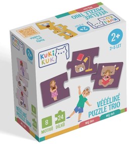 PUZZLE TRIO CU RUTINE ZILNICE - EFKO (KK81042)