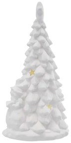 Decorațiune LED de Crăciun, brăduț, 2xAA, lumină alb caldă