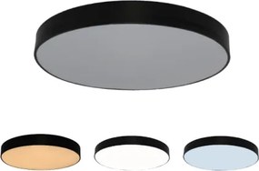 Plafonieră LED, 135W, 230V, 3000/4000/6500K, Ø 80 cm, neagră