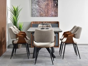Scaun Rolf K (nuc + negru). 1111254