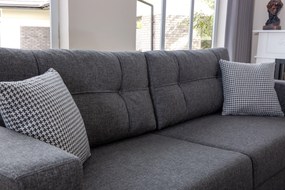 Set canapea extensibila de 210cm si fotoliu alya