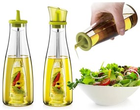 Recipient pentru ulei cu sită de filtrare, 500 ml