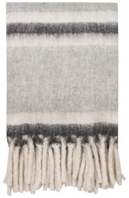 Pătură gri din amestesc de lână 130x170 cm Carmel – House Nordic