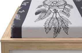 Cearsaf din microfibra TIRSO sedoalbe 180x200 cm