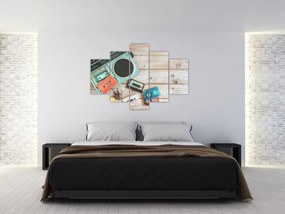 Tablou - Radio retro (150x105 cm)