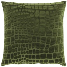 Perna decorativa din catifea NANOU 45x45 cm, verde