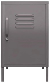 Noptieră gri din metal Bradford – Støraa