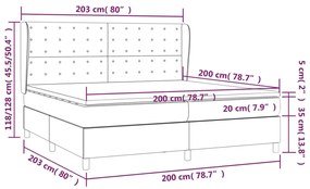 Pat box spring cu saltea, albastru inchis, 200x200 cm, catifea Albastru inchis, 200 x 200 cm, Nasturi de tapiterie